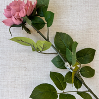 Premium Faux Long Stem Rose