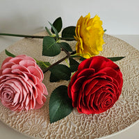 Premium Faux Rose Stem