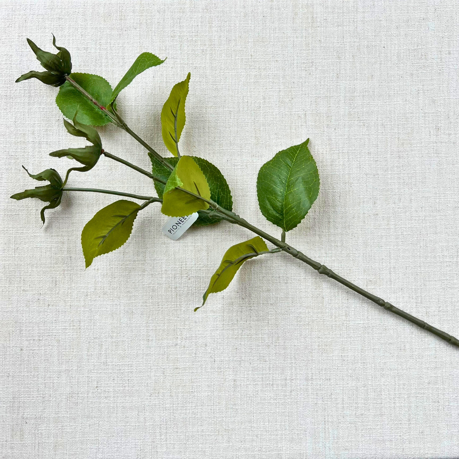 Premium Faux Spray Stem – 3 Headed