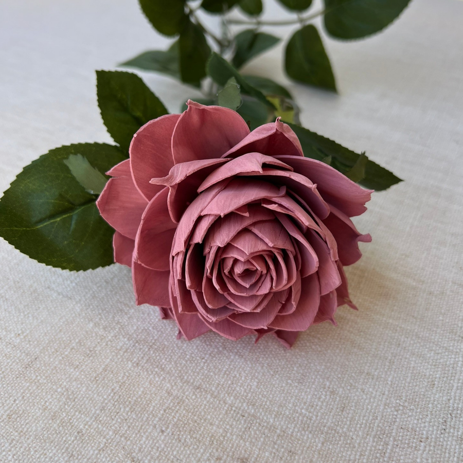 Premium Faux Long Stem Rose