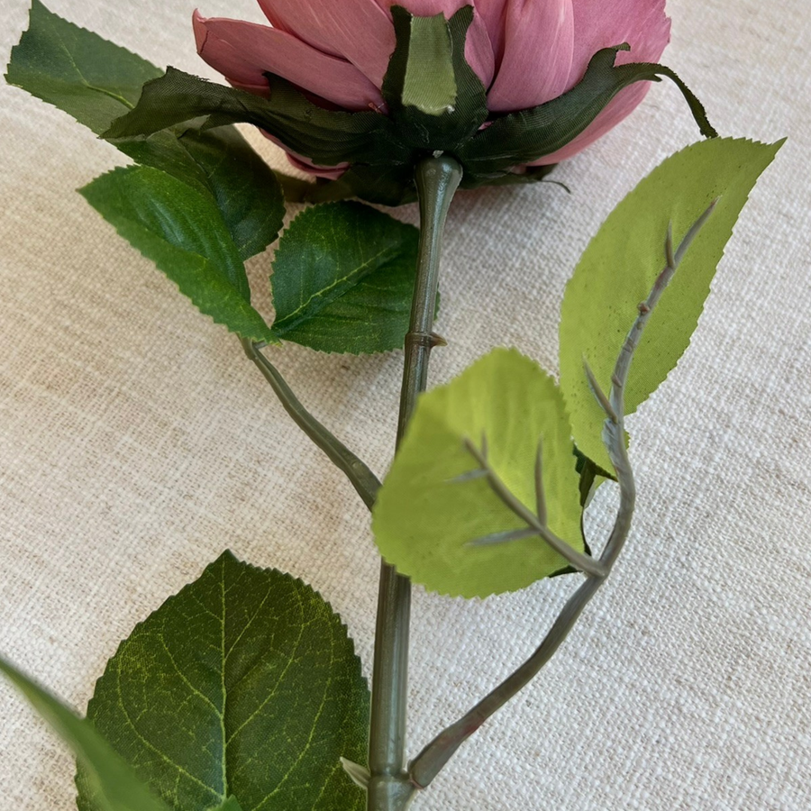 Premium Faux Long Stem Rose